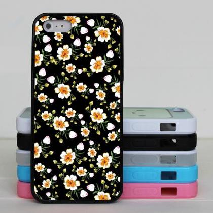 Fall Floral Phone Case For Iphone And Samsung..