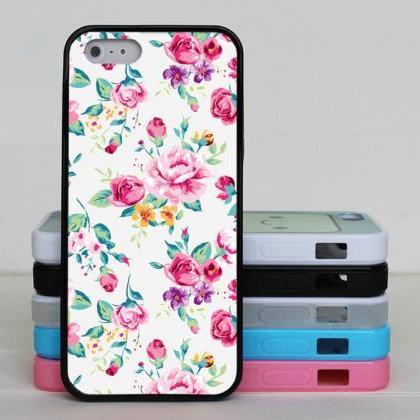 Romantic Floral Pattern Phone Case For Iphone And..