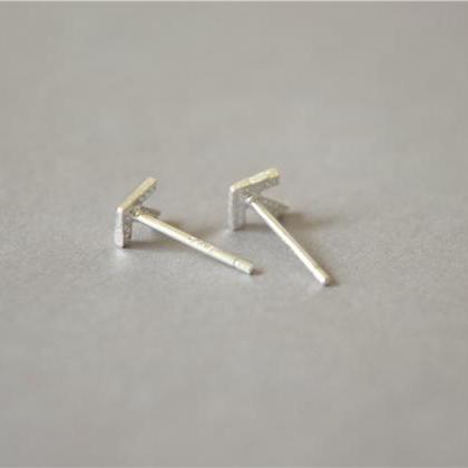 Tiny Arrow Sterling Silver Stud Earring, Small..