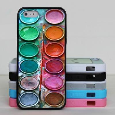 Watercolor Palette iphone 6 case,iphone 6 plus case,iphone 5 case,iphohne 5s case,iphone 5c case,iphone 4 case,iphone 4s case for Samsung Galaxy S3 S4 S5 cover skin case