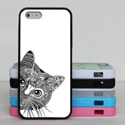cat iphone 6 case,iphone 6 plus case,iphone 5 case,iphohne 5s case,iphone 5c case,iphone 4 case,iphone 4s case for Samsung Galaxy S3 S4 S5 cover skin case