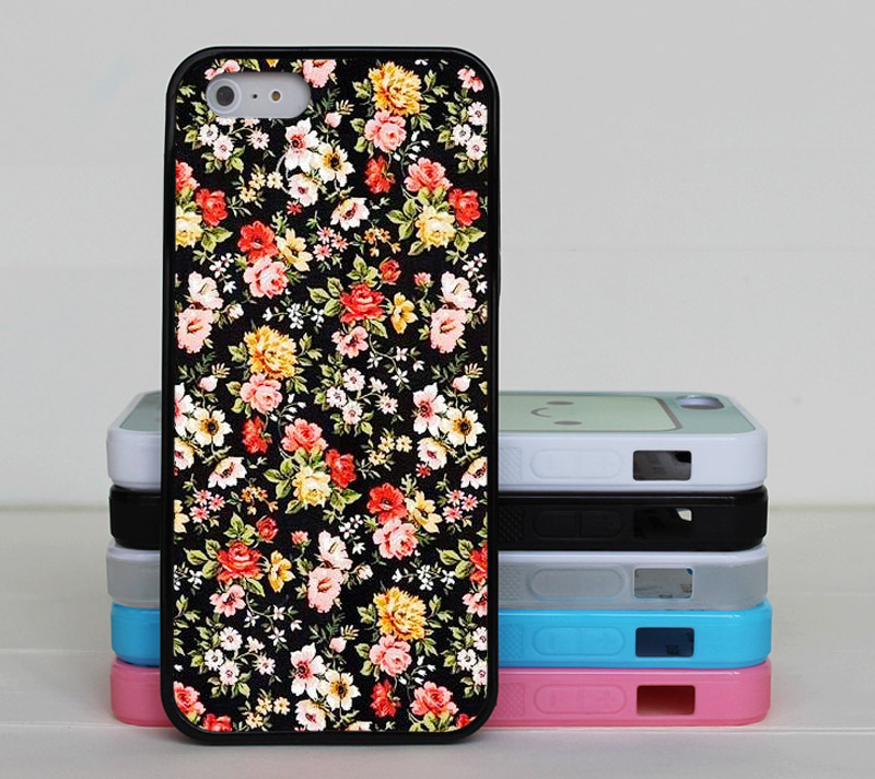 Retro Flower Iphone 6 Case,iphone 6 Plus Case,iphone 5 Case,iphohne 5s Case,iphone 5c Case,iphone 4 Case,iphone 4s Case For Samsung Galaxy S3 S4